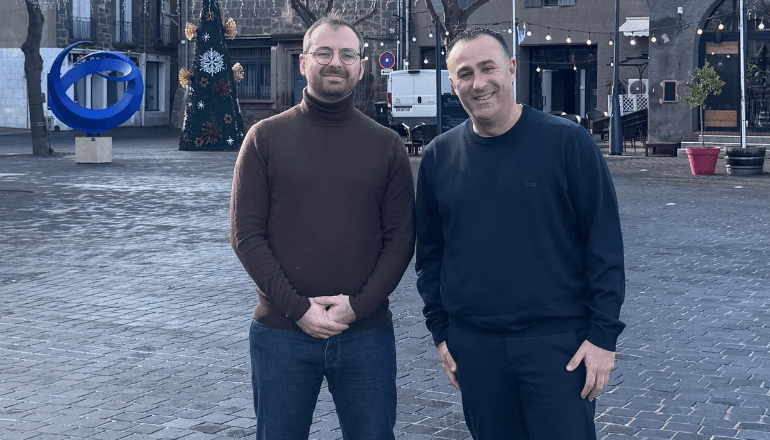 Aurélien Lopez-Liguori et Philippe Arpon. ©DR