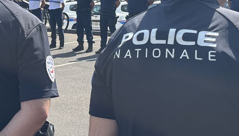 Agent de la police nationale ©EG / Hérault Tribune