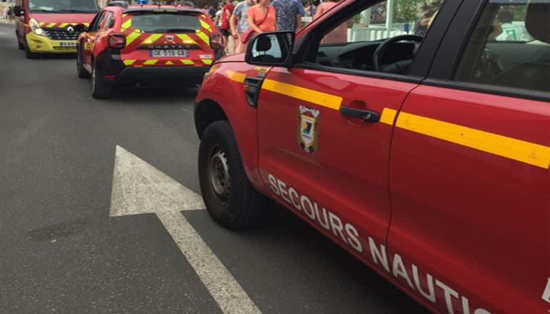 Le motard a été transporté au CHU de Montpellier ©DR