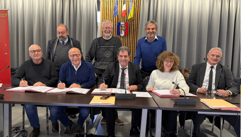 Le renouvellement du label Grand Site de France et la signature du contrat Grand Site Occitanie 2025-2029 ont été officiellement actés mardi 6 janvier ©L.B/Hérault Tribune