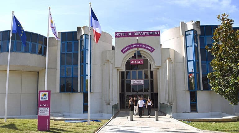 Hôtel du Département de lHérault ©Département Hérault