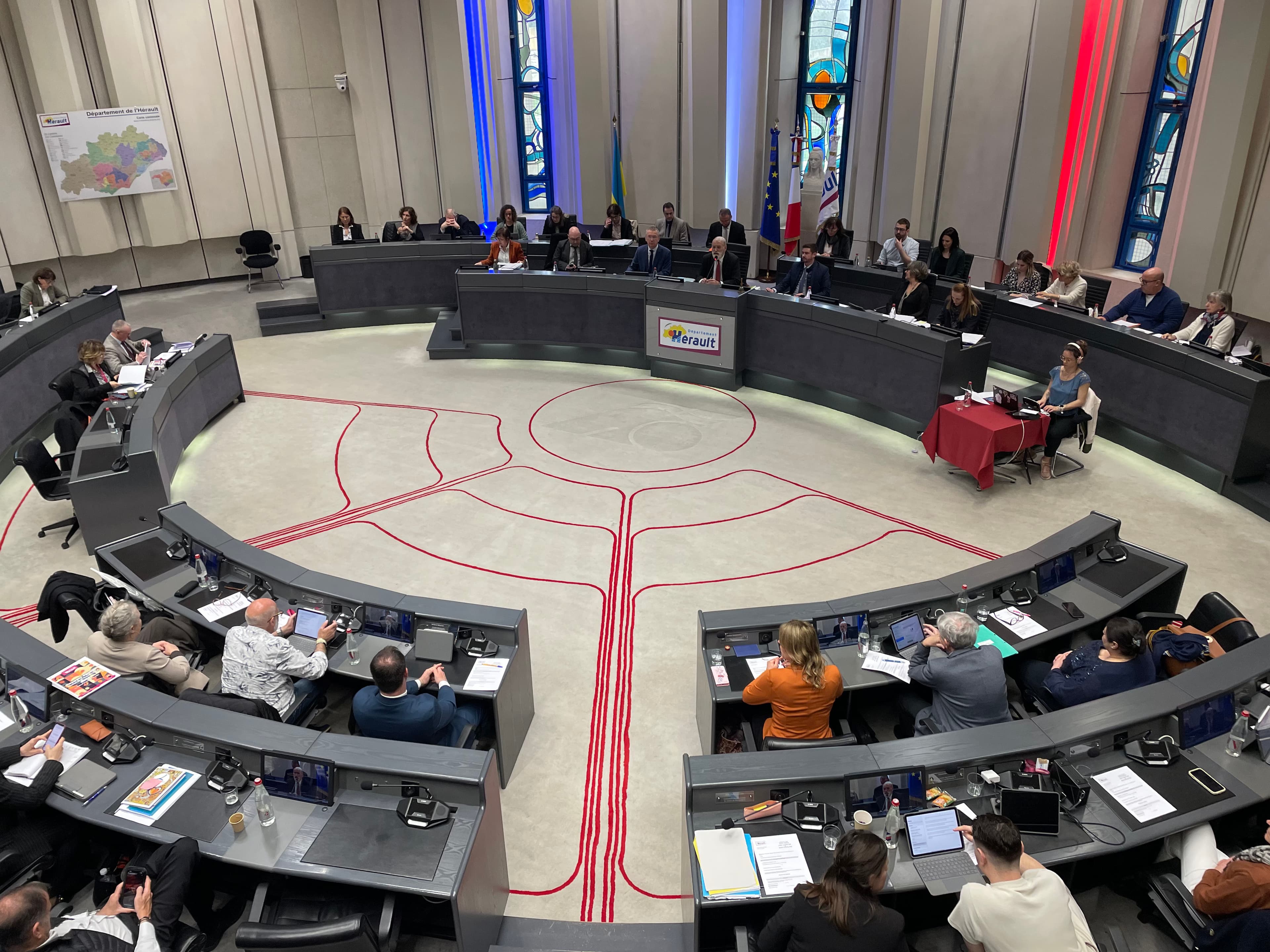 Conseil départemental de l'Hérault en 2025 ©L.B/Hérault Tribune
