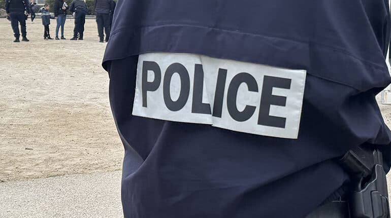 Les policiers ont rapidement intercepté le voleur ©EG Hérault Tribune
