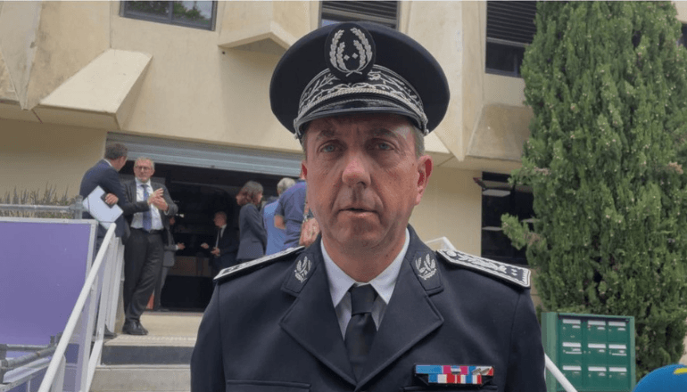 Benoit Desmartin, directeur de la police interdépartementale de l'Hérault. © LB / Hérault Tribune