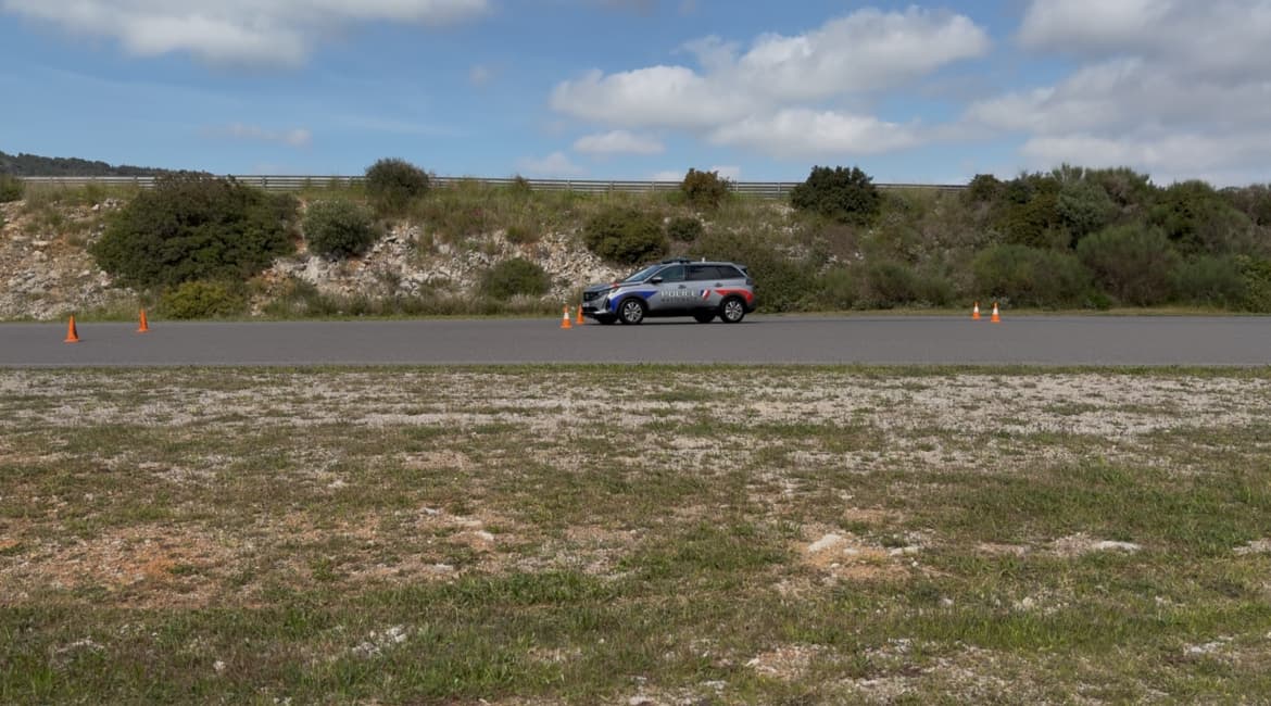 Ce vendredi, ce sont les policiers de l’hérault qui étaient aux commandes ©Louise Brahiti /Hérault Tribune
