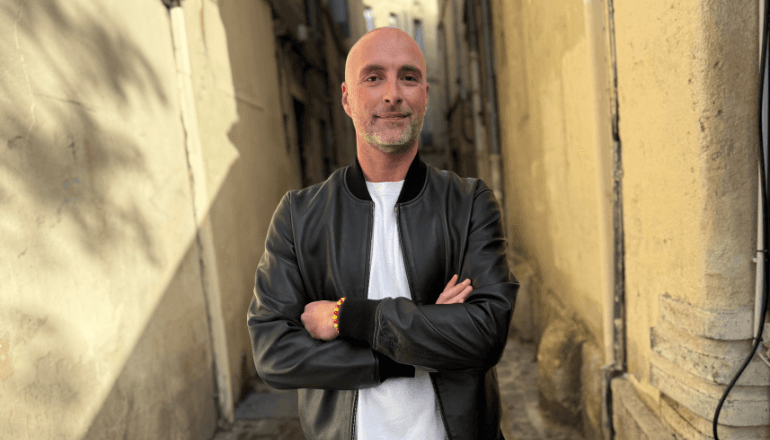 Steve Chrétien, 39 ans, conduit une liste de droite et du centre. © C. D. / Hérault Tribune